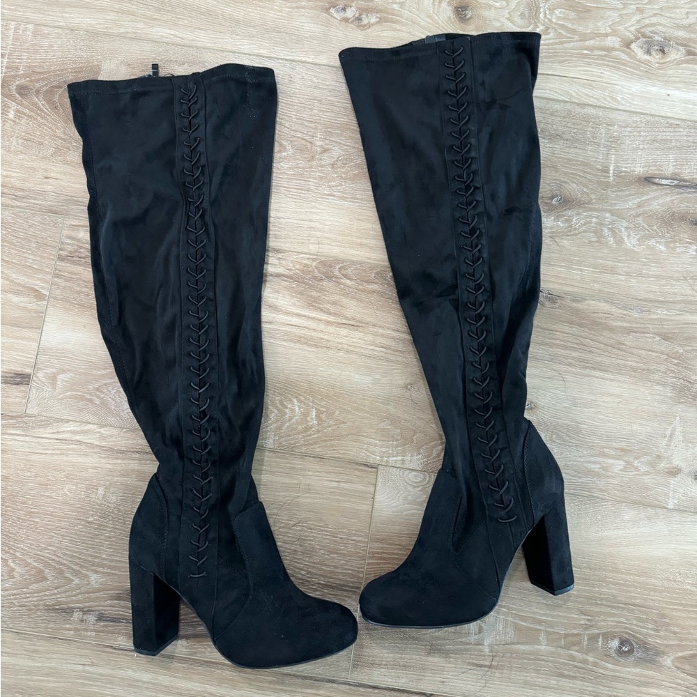 NEW Torrid 8.5 Over the Knee black boots